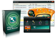 Colorful Audio Recorder screenshot